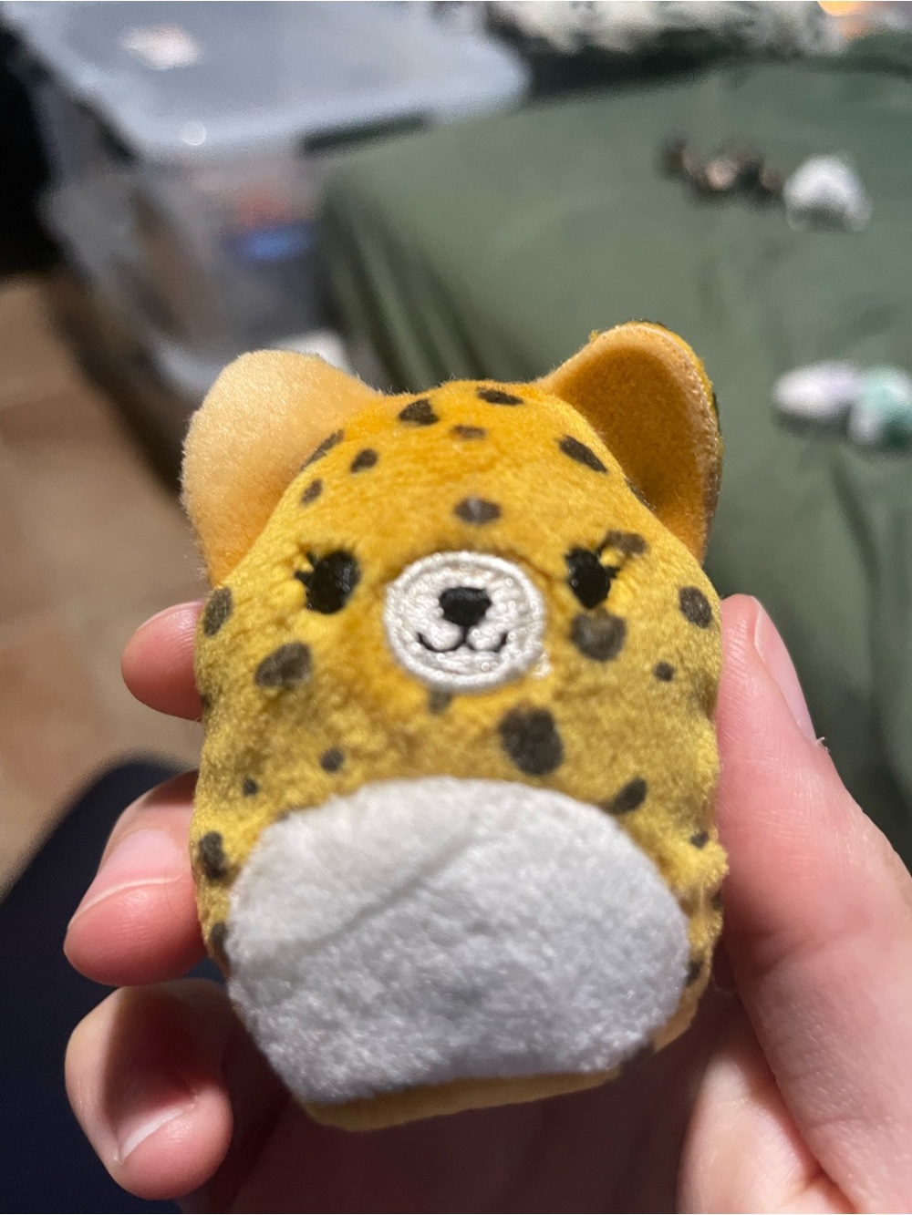 Squishville Lexi the Cheetah mini plush toy made by Kellytoy